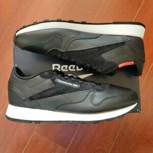 Reebok Classic Leather - Black/Cold Grey